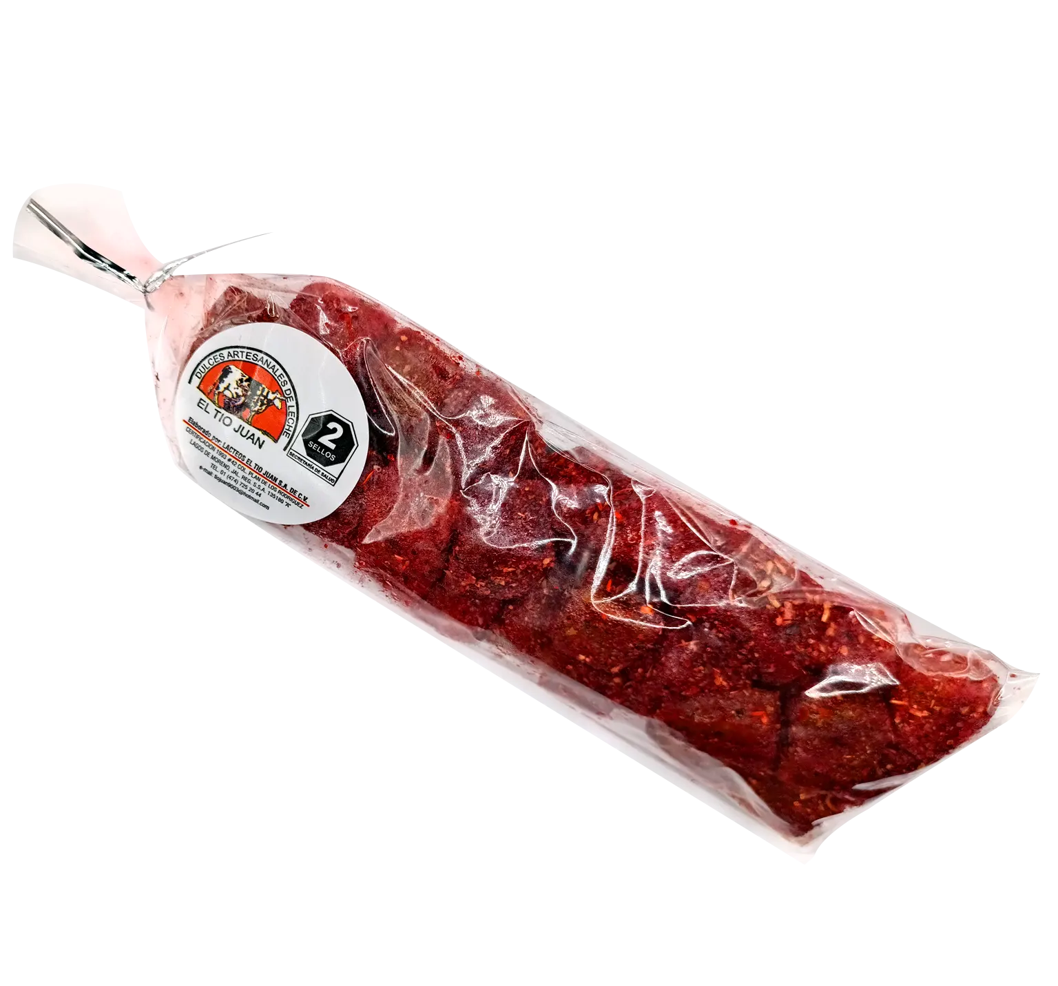 ATE ENCHILADO EN BOLSA