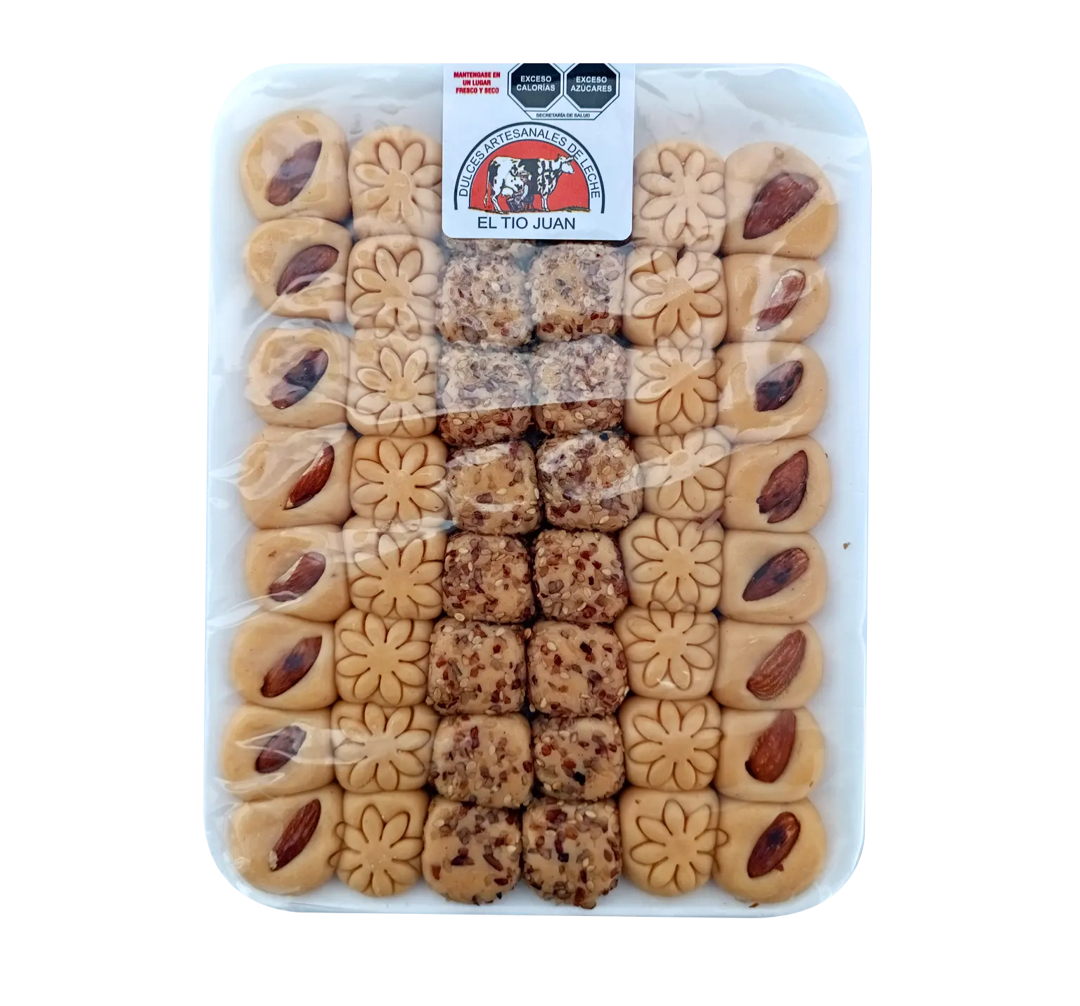 CHAROLA EXTRA ALMENDRA C/ 12 PZAS